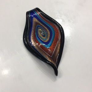 Glass blown pendant